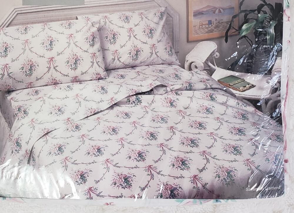 JC Penney's The Home Collection Sabana Garden Twin Fitted Sheet USA